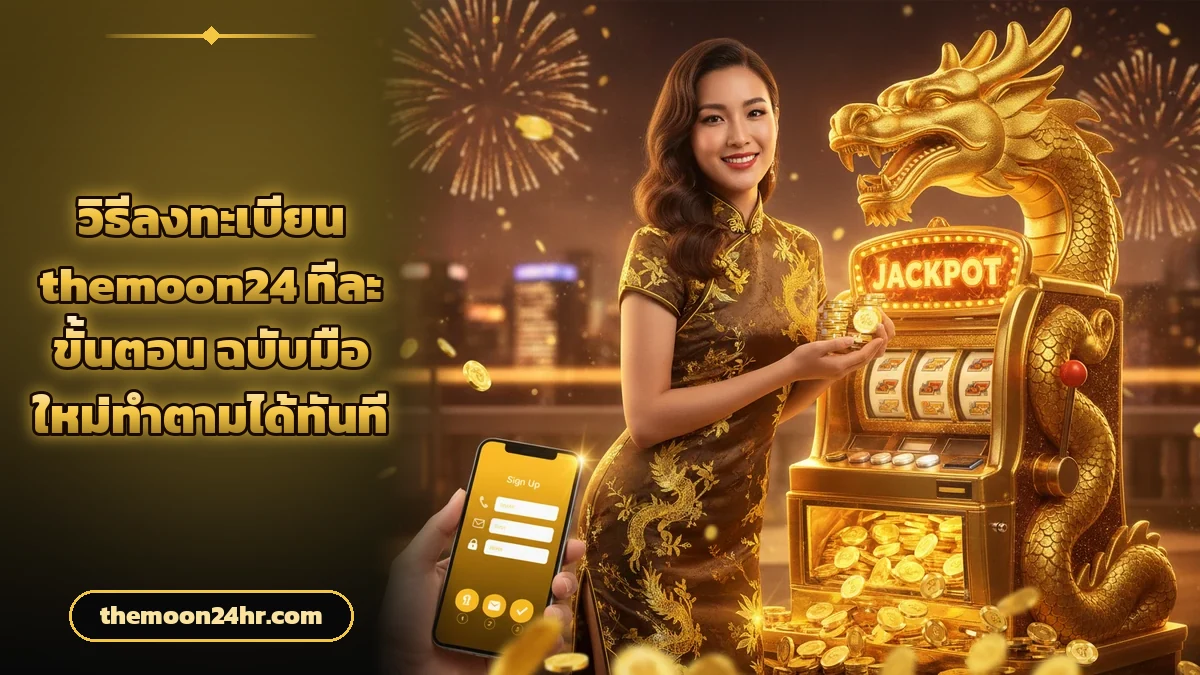 วิธีลงทะเบียน themoon24 ทีละขั้นตอน ฉบับมือใหม่ทำตามได้ทันที